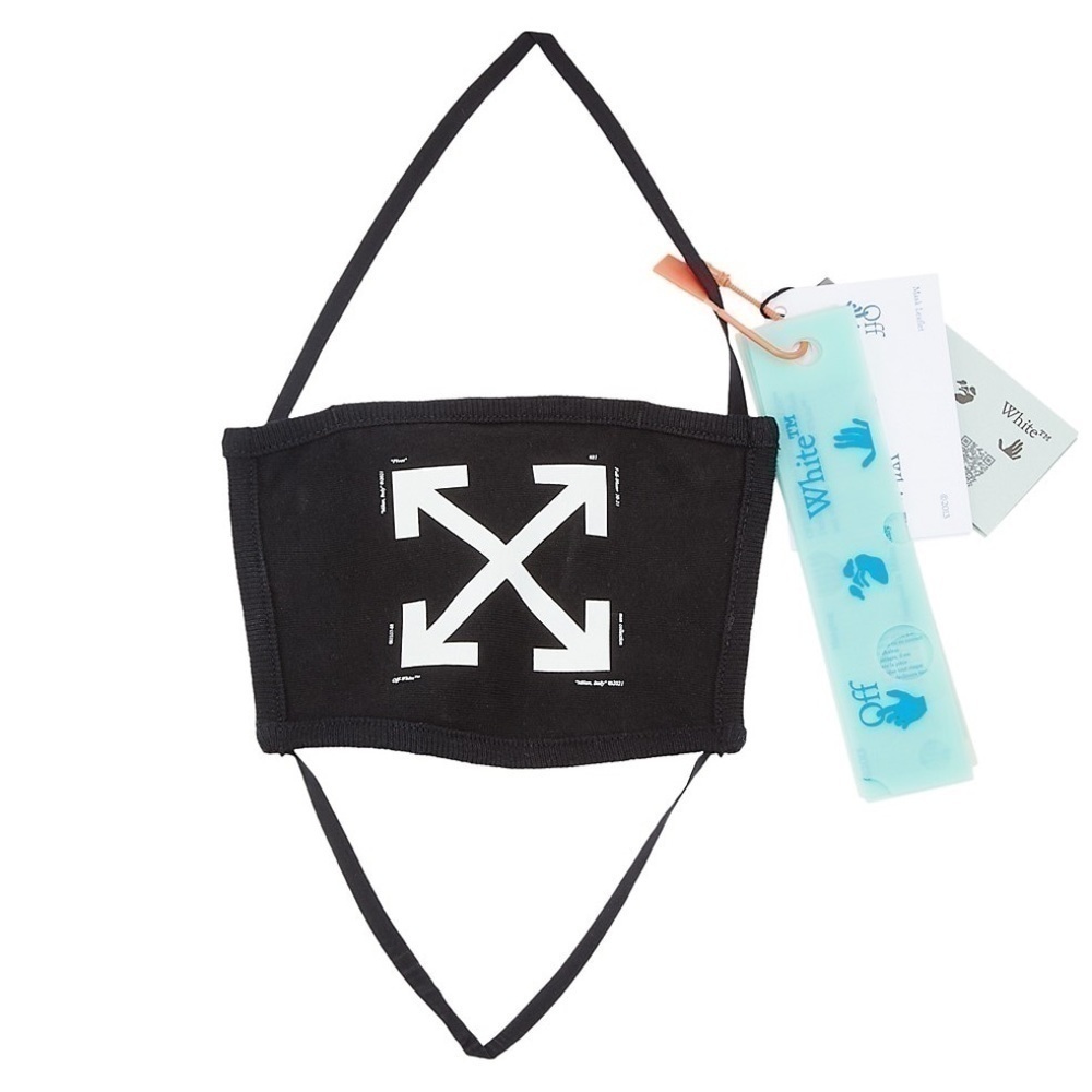 𝅺OFF-WHITE New Iconic Arrow Face Mask